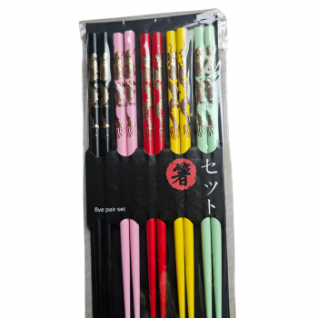 Stäbchen 5er-Set Drache