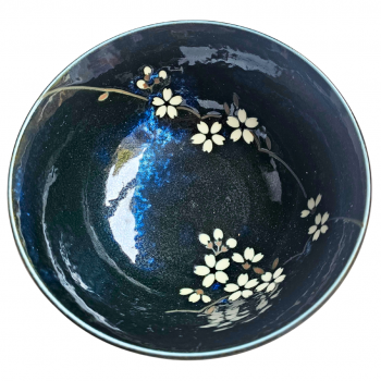 Schale Sakura blau/glanz