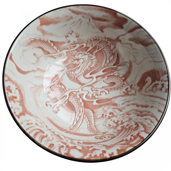 Ramenschale Drache Rot