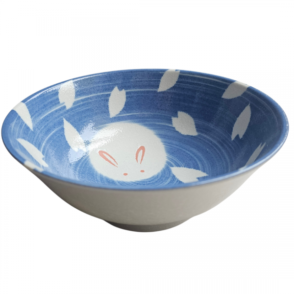 Ramen Schale Usagi blau
