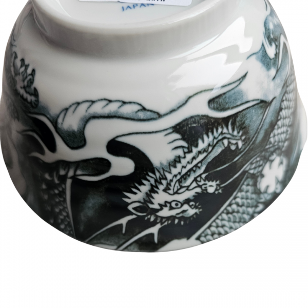 Schale Drache Schwarz/grün