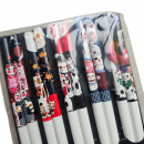 Stäbchen 5er-Set Katze Traditionell