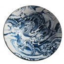 Schale Drache blau